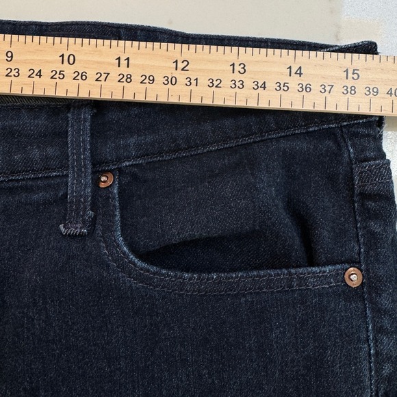 Adriano Goldschmied The Janis High Rise Dark Wash Flare Jeans Size 31R - Picture 6 of 11